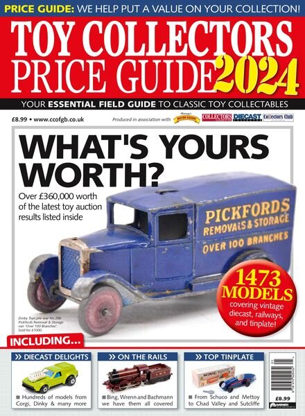 Toy Collectors Price Guide – Price Guide 2024 Cover