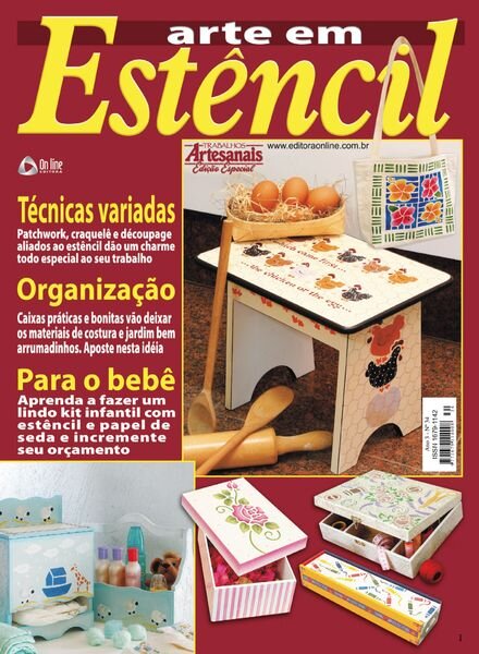 Trabalhos Artesanais – 8 Novembro 2023 Cover