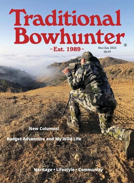 Traditional Bowhunter – December 2023 – January 2024 Cover