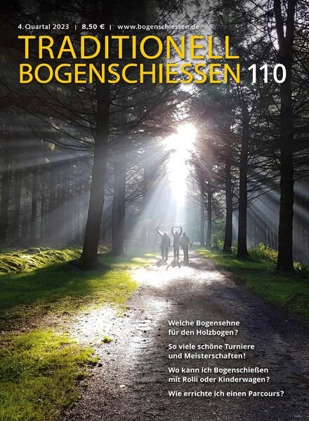 Traditionell Bogenschiessen – November 2023 Cover