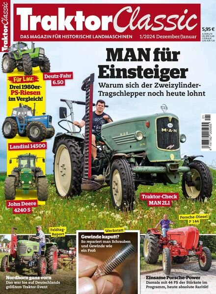 Traktor Classic – Dezember 2023 – Januar 2024 Cover
