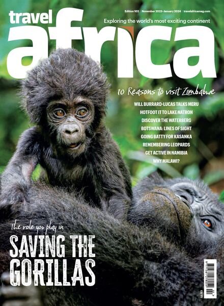 Travel Africa – Edition 102 – November 2023 – January 2024 Cover