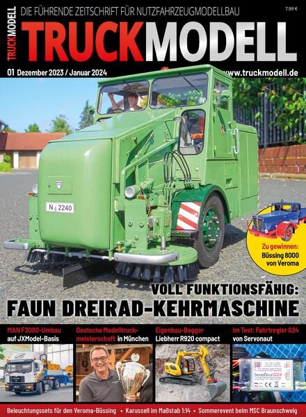 TruckModell – Januar 2024 Cover