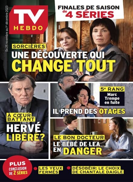 TV Hebdo – 25 Novembre 2023 Cover
