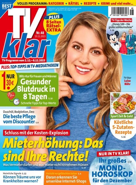 TV Klar – 23 November 2023 Cover