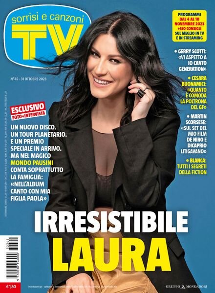 TV Sorrisi e Canzoni – 31 Ottobre 2023 Cover