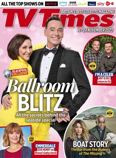 TV Times – 18 November 2023 Cover