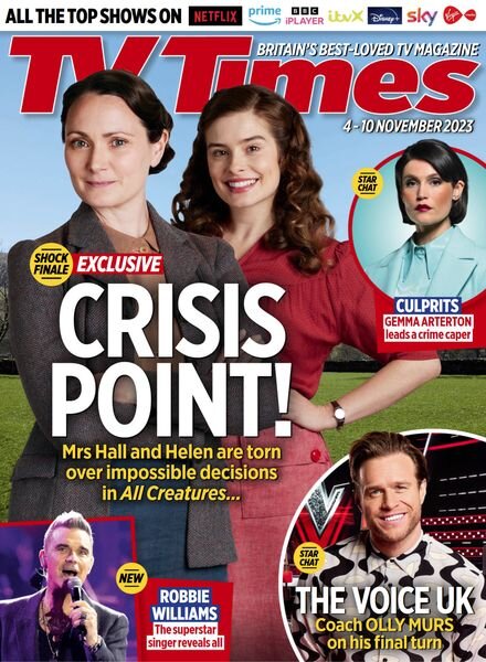 TV Times – 4 November 2023 Cover