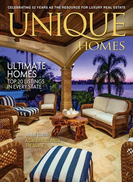 Unique Homes – Anniversary 2023 Cover