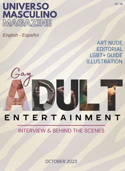 Universo Masculino Magazine – October 2023 Cover