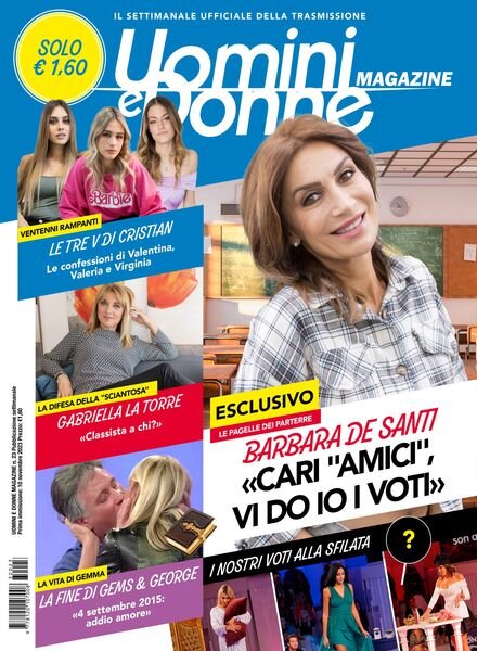 Uomini e Donne Magazine – 10 Novembre 2023 Cover