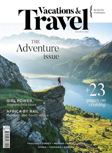 Vacations & Travel – Issue 121 – November 2023 Cover