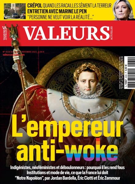Valeurs Actuelles – 23 Novembre 2023 Cover