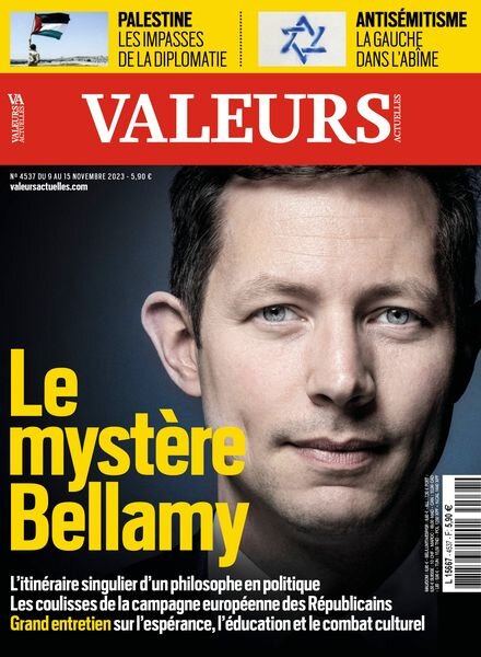 Valeurs Actuelles – 9 Novembre 2023 Cover