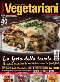 Vegetariani in Cucina – Dicembre 2023 – Gennaio 2024