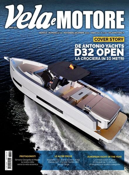 Vela e Motore – Novembre 2023 Cover