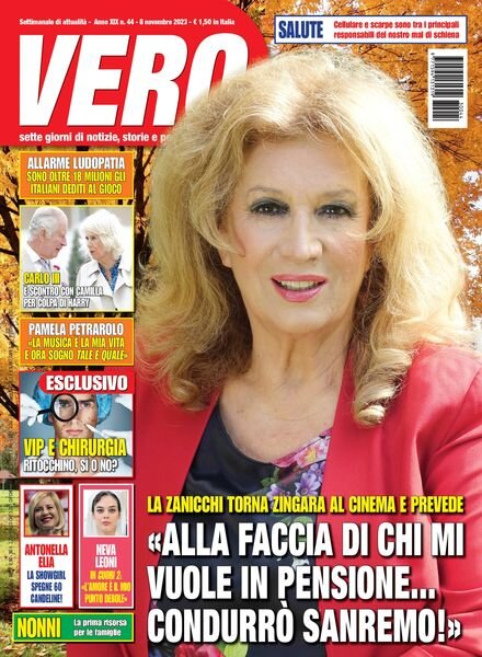 VERO – 8 Novembre 2023 Cover