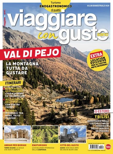 Viaggiare con Gusto Sano – Novembre-Dicembre 2023 Cover