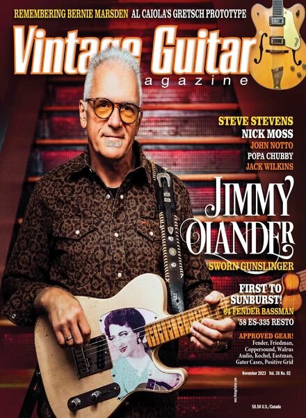 Vintage Guitar – November 2023 Cover