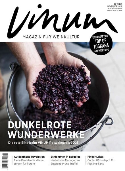 Vinum – Novembre 2023 Cover