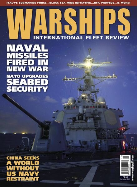Warships International Fleet Review – December 2023 Cover
