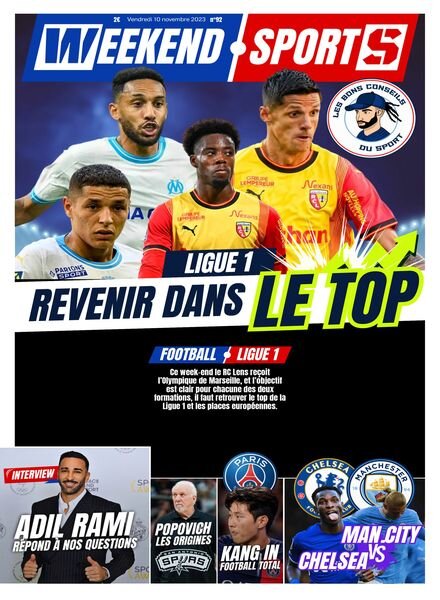 Week-end Sports – 10 Novembre 2023 Cover