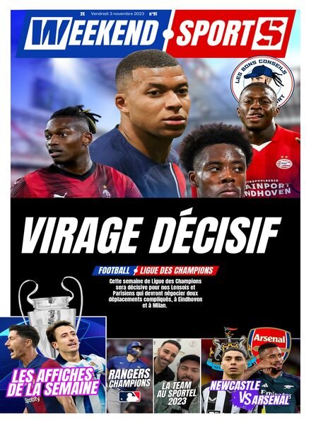 Week-end Sports – 3 Novembre 2023 Cover
