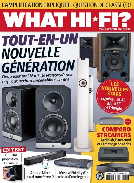 What Hifi France – Novembre 2023 Cover