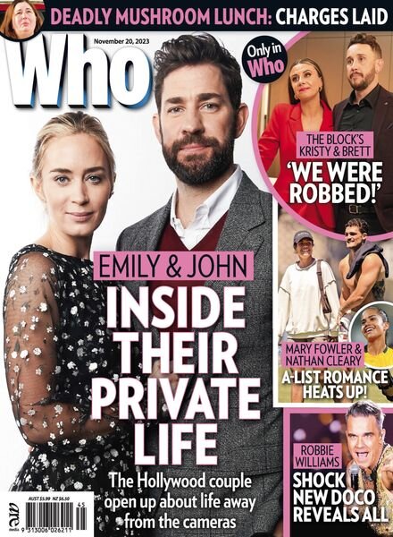 Who – Issue 45 – November 20 2023 Cover