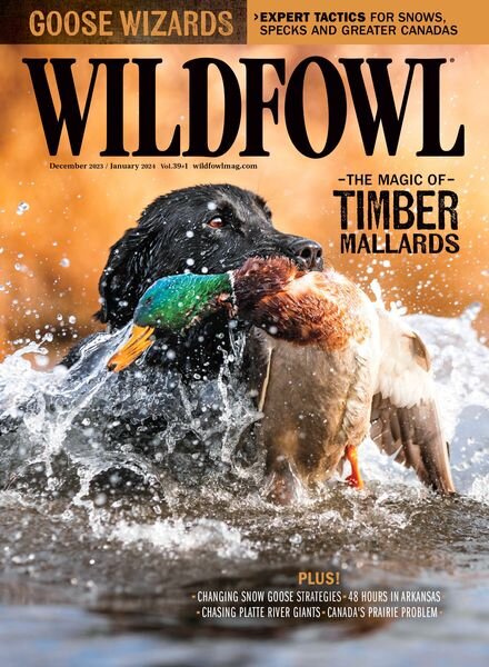 Wildfowl – December 2023 – January 2024 Cover