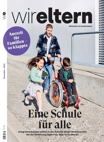 Wir Eltern – November 2023 Cover