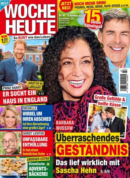 Woche Heute – 15 November 2023 Cover