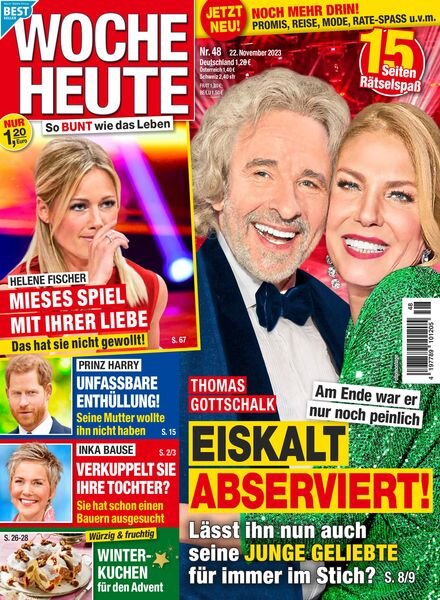 Woche Heute – 22 November 2023 Cover