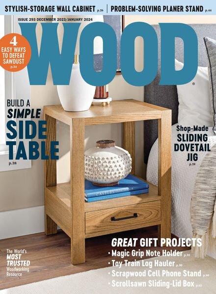 Wood Magazine – December 2023 – January 2024 Cover