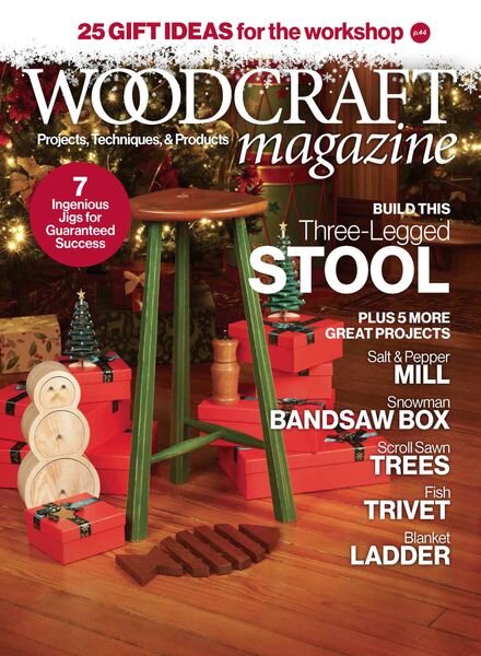 Woodcraft Magazine – Issue 116 – December 2023 – January 2024 Cover