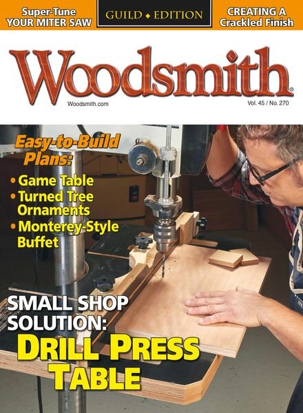 Woodsmith – Issue 270 – December 2023 – January 2024 Cover