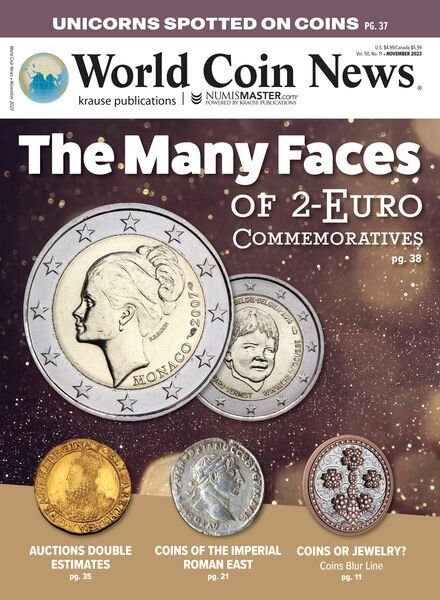 World Coin News – November 1 2023 Cover