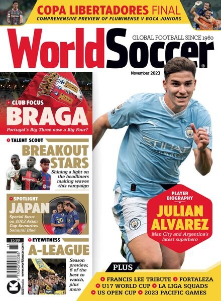 World Soccer – November 2023 Cover