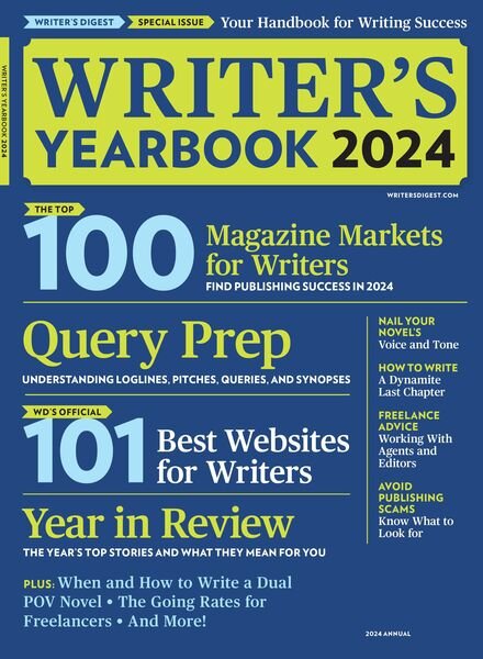 Writer’s Digest – Yearbook 2024 Cover