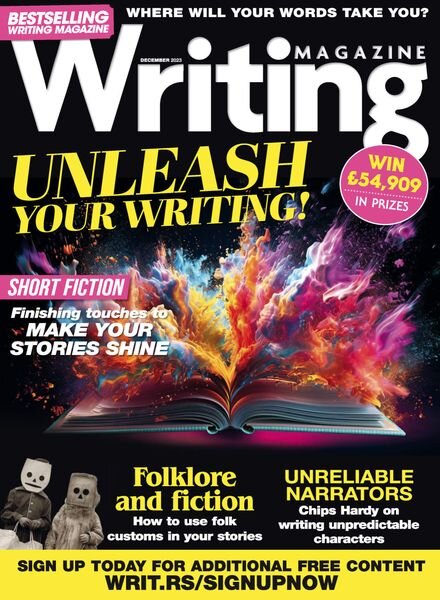 Writing Magazine – December 2023 Cover