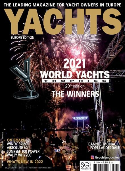 Yachts Europe – Winter 2021-2022 Cover