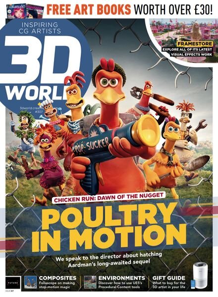3D World UK – January 2024 Cover
