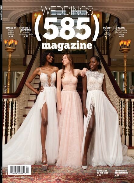 585 magazine – January-February 2023 Cover