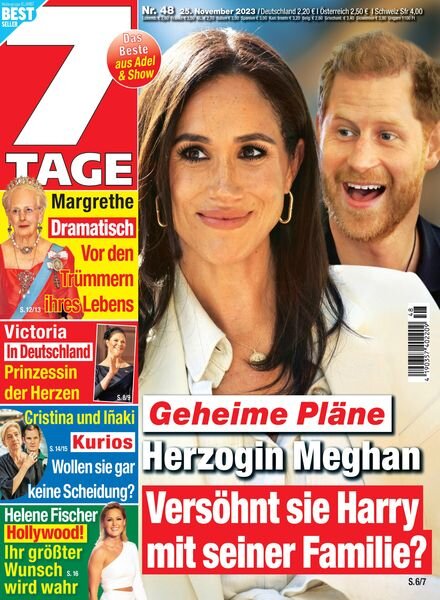 7 Tage – 25 November 2023 Cover