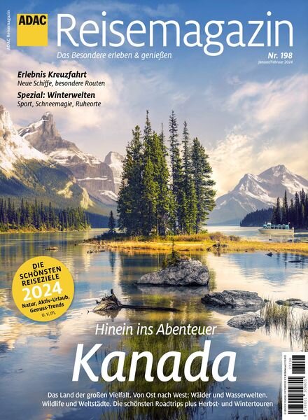 ADAC Reisemagazin – Januar-Februar 2024 Cover