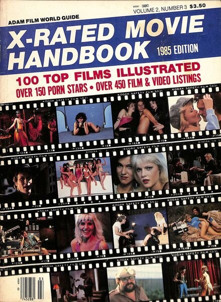 Adam Film World Guide – X-Rated Movie Handbook – Volume 2 Number 3 November 1984 Cover