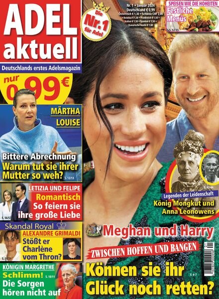 Adel aktuell – Januar 2024 Cover