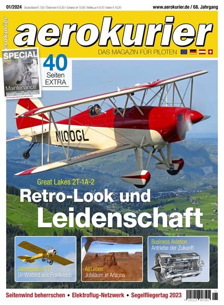 Aerokurier Germany – Januar 2024 Cover