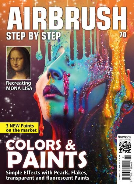 Airbrush Step by Step English Edition – January 2024 Cover