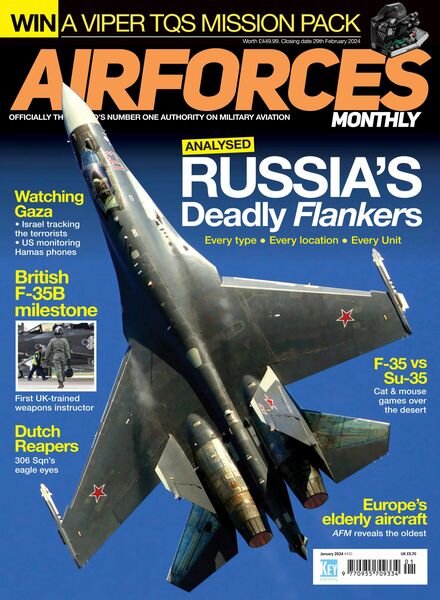 AirForces Monthly – January 2024 Cover